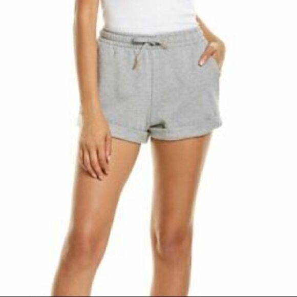 CROPPED SWEATSHIRT and  Pull-On Sweat Short - Picture 3 of 4